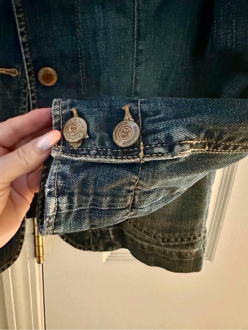 Banana Republic Faded Blue Denim Jacket - Picture 4 of 4